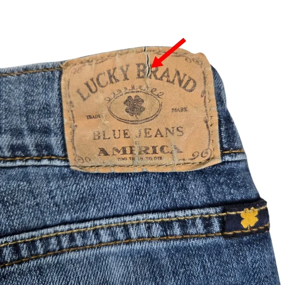 Lucky Brand Women 10/30 Sweet'N Low Blue Denim Jeans - Picture 5 of 13